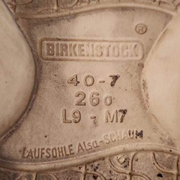 Birkenstock Bodega Woven Leather Laced Shoes L9 M7 - Picture 10 of 10